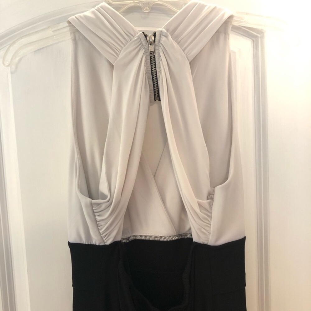 Black and white cocktail dress - Picture 3 of 4